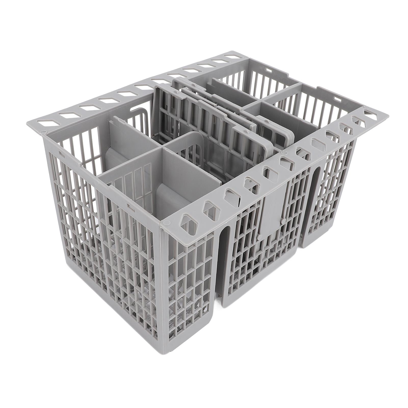 Panier à couverts pour lave-vaisselle, 8 compartiments Grande Capacité Panier de Remplacement pour 99673 8729, C00257140, C00386607 Ustensile de Cuisine