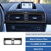 For BMW X3 E83 2004-2010 Carbon Fiber Center Console Air Vent Outlet Panel Cover
