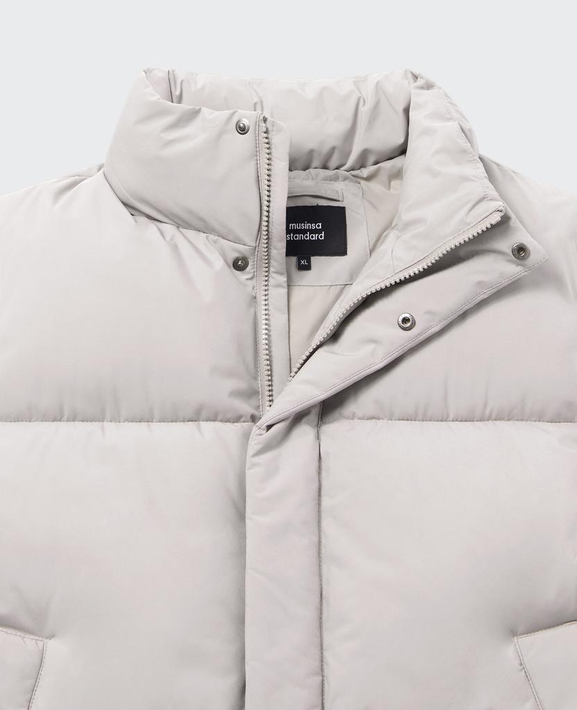 Musinsa Standard Daily Puffer Vest [Ash Gray]