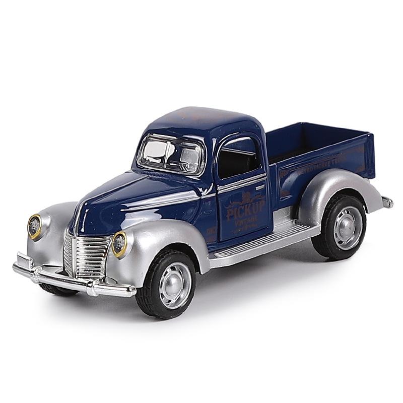 1:32 Alloy Pickup Truck Model Children'S Toy Car Decoration Pull Back Car Model Boy Toy Die Cast Educational Toy