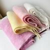 New Wool Hippocampus Hair Scarf Women's Versatile High-end Thickened Warm Scarf Solid Color Scarf Autumn and Winter Shawl