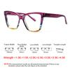 Fashion Reading Glasses Women Butterfly Frame Ultra Clear Lens Spring Hinge Trendy Presbyopia Glasses