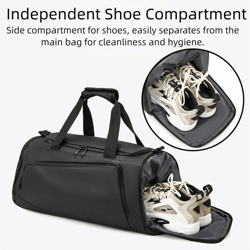 Casual Travel Duffel Bag Wet Dry Separation Gym Shoulder Bag Travel Luggage Handbag  Outdoor