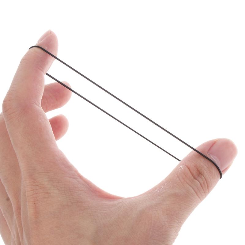 5PCS Turntable Drive Belt 10.5cm For WM GX688 LP Vinyl Record Player Drive Belt Rubber Transmission Strap