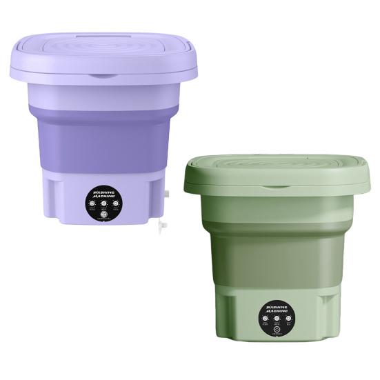Folding Washing Machine Portable Mini Washer Powerful Decontamination Easy Operation
