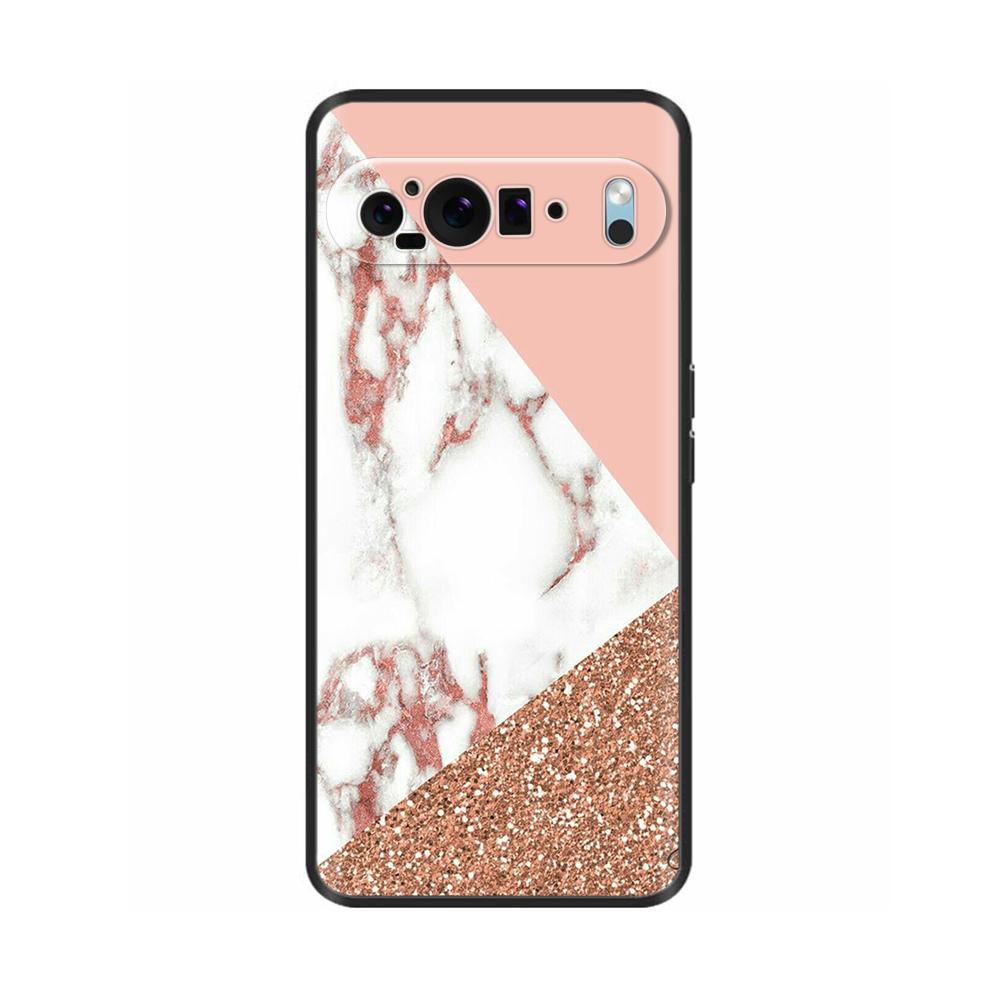 Etui na telefon Google Pixel9 / Pixel 9 Pro XL Urocze Kwiaty Malowane Silikonowe Tylne Pokrowce dla Google Pixel 9 Pro XL Fundas Shell