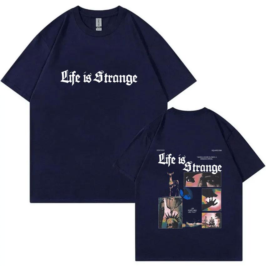 Game Life Is Strange Graphic Tshirt Unisex Women Player Casual Oversized Streetwear Male High Quality Soft Cotton T Shirts Tops