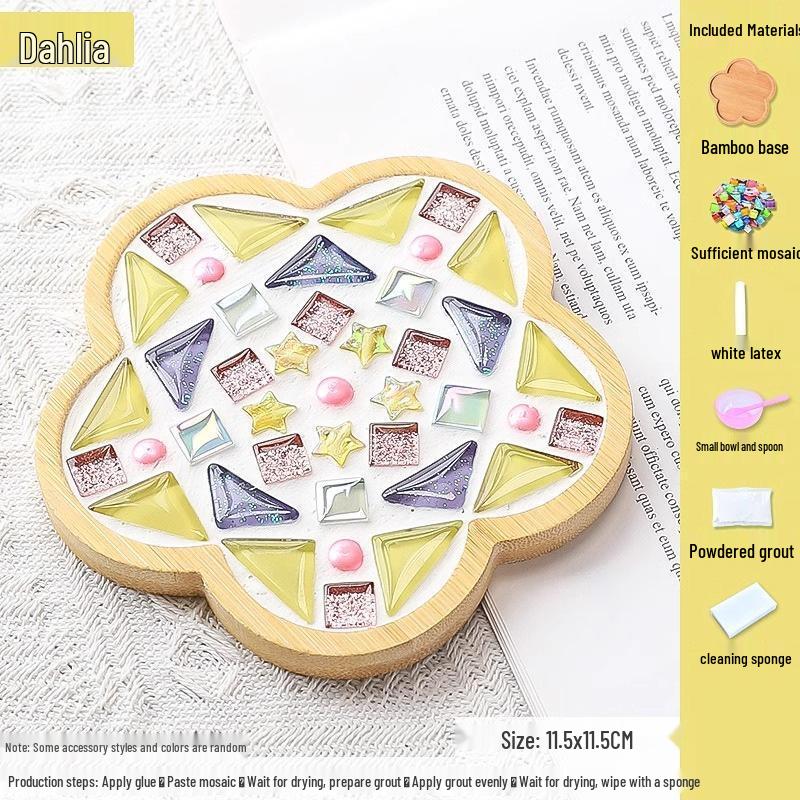 

JINGRX Mosaic DIY Coaster Kit