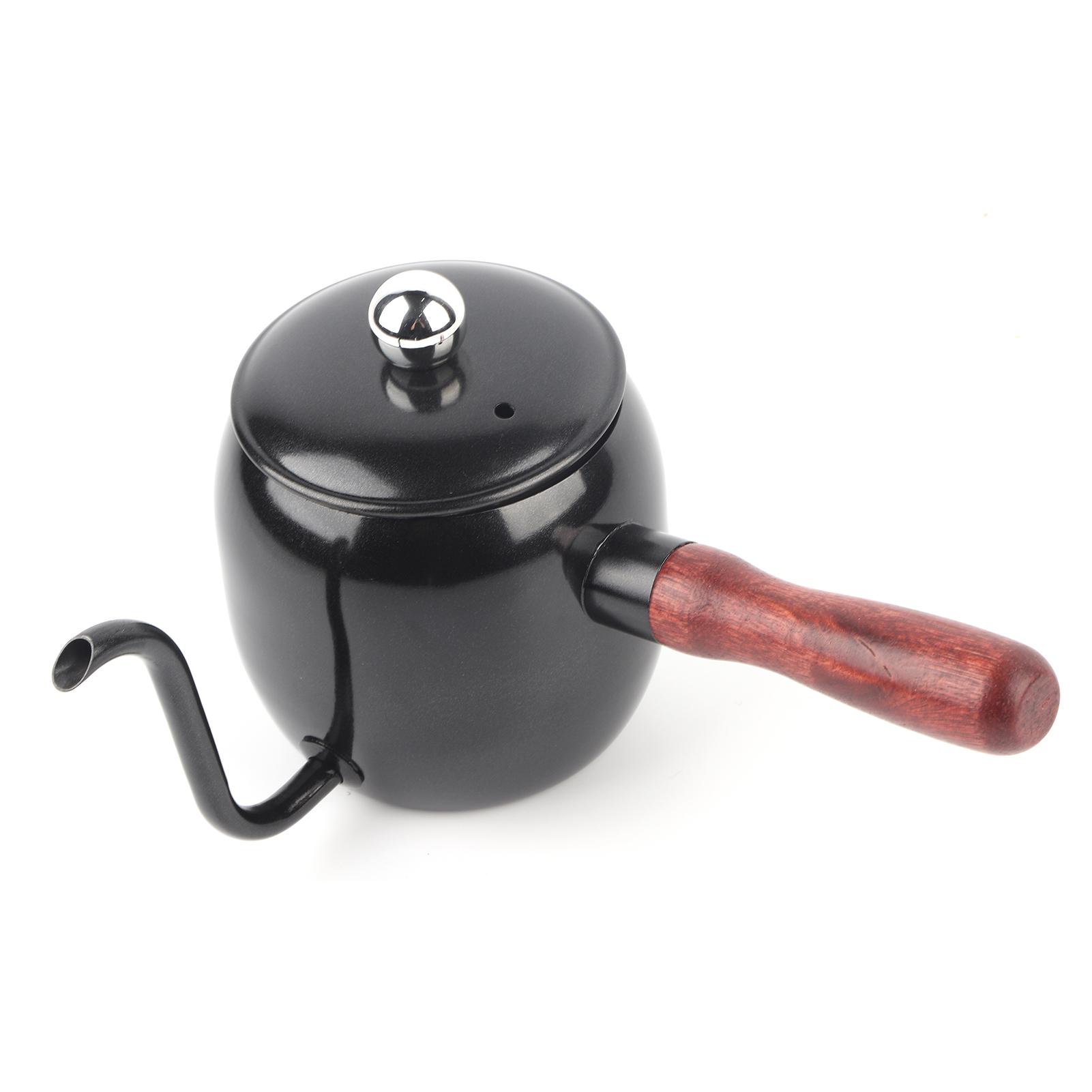 

Household Stainless Steel Coffee Pot Coffee Drip Kettle Teapot Spout Kettle 500ml