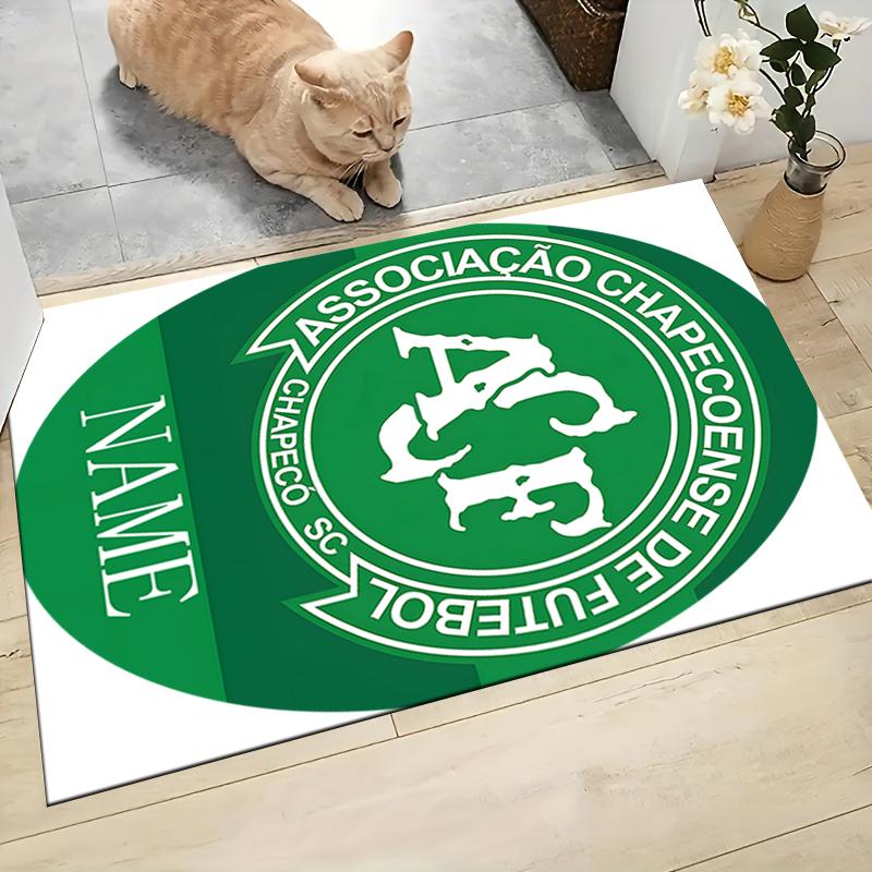 Custom Name "Vasco Shield Emblem" Carpet Rug Customizable Soft Washable Anti-Slip Home Living Room Sofa Mats Personalized Rug. 0909266