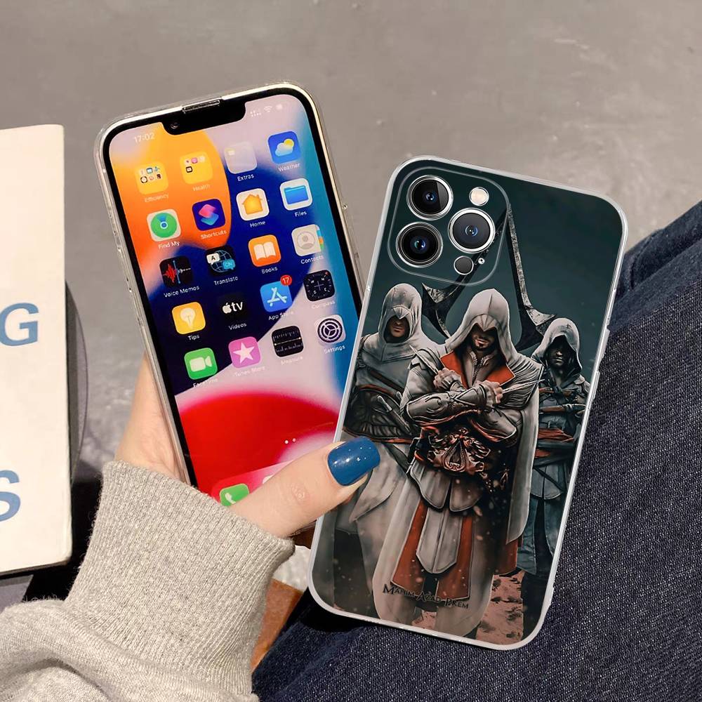 Funny A-Assassins Game C-Creed Phone Case For IPhone 17 16 15 14 13 12 11 Pro Max Plus Soft Cover Personalized DIY