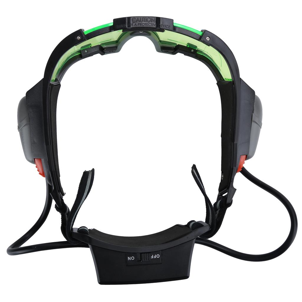 Night Vision Glasses with Light Adjustable Windproof Dustproof LED Glasses for Riding Skiing