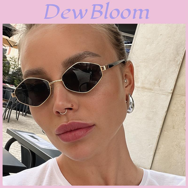 Hexagon Sunglasses For Women Men Uv400 Antiglare Polarized Fashion Outdoor Eyewear