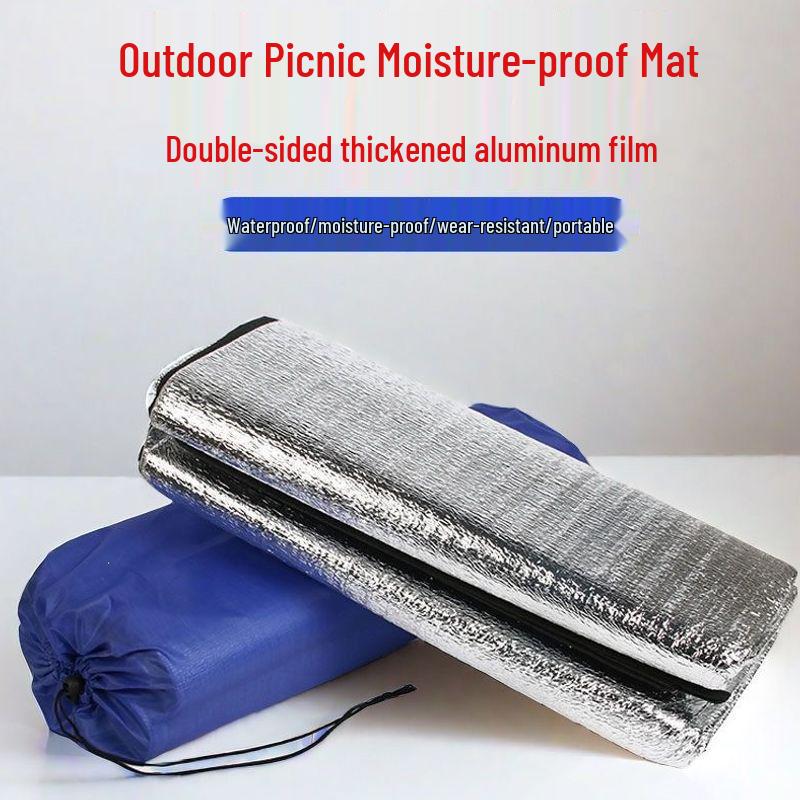 Thickened Aluminum Moisture-Proof Outdoor Picnic Mat & Camping Ground Cloth
