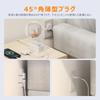 Stylish 2m USB-C Extension Cord, Power Strip, Outlet Tap, Octopus-shaped Outlet, Table Tap, USB-C, Built-in Retractable Cable, PD Compatible, Slim, TE