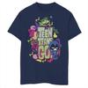 Teen Titans Go Cartoon Characters Colorful Graphic T T-Shirt