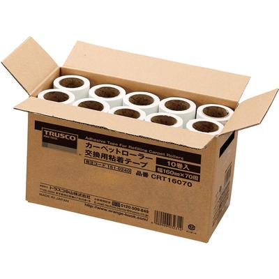 TRUSCO Carpet Roller Replacement Adhesive Tape 160mm Width X 70 Rounds CRT16070 (10 Rolls)