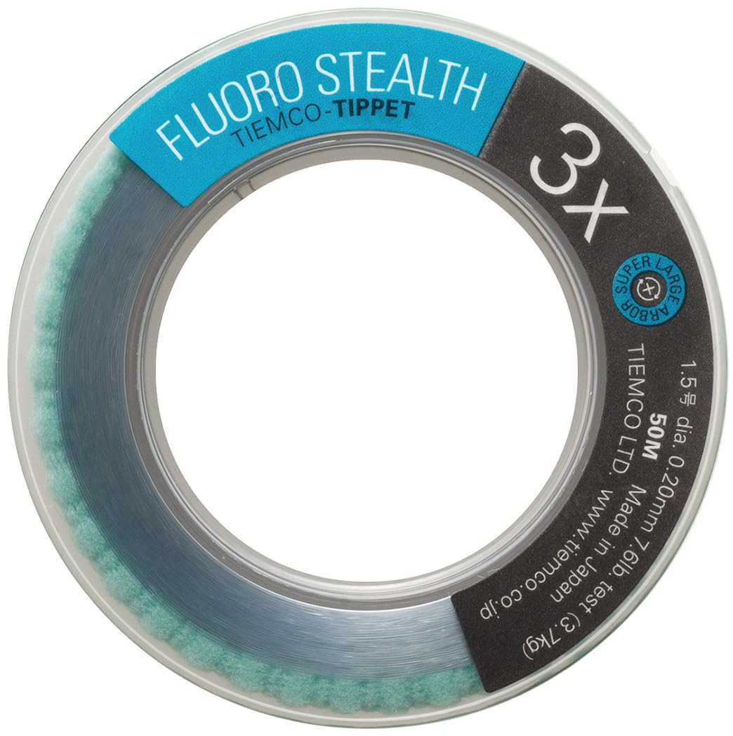 TIEMCO TIEMCO Fluorostel Stippet 3X 50m Gray 3X
