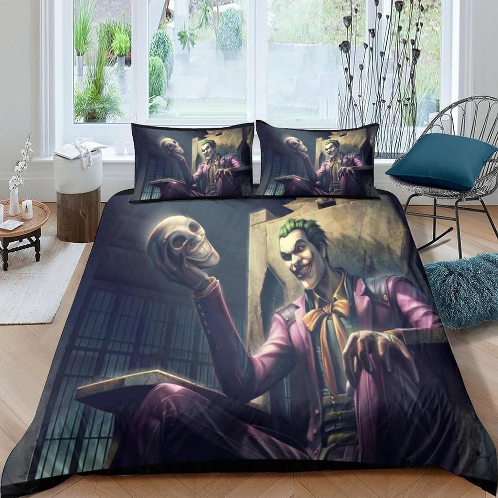 Joker Origin Film Bettwäsche Sets Exquisites Bettwaren Set Joker Romeo Bettdecke Set Bettwäsche Set Luxuriöses Geburtstagsgeschenk