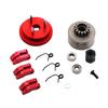 1 Set Clutch Bell Gear Flywheel DIY Assembly Parts for HSP HPI GM ZD
