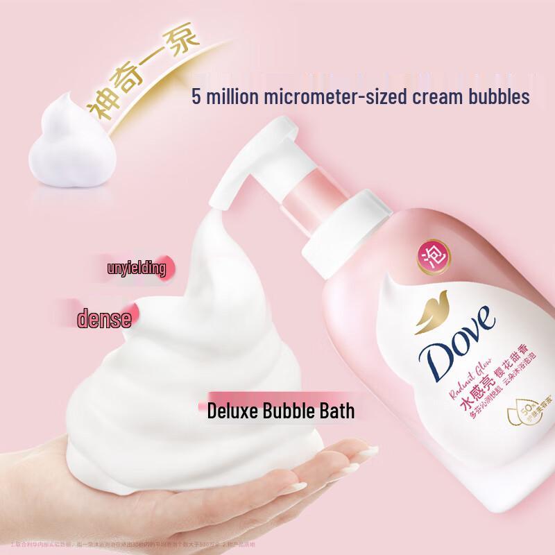 Dove Cherry Blossom Ceramide Amino Acid Foam Shower Gel 400ml
