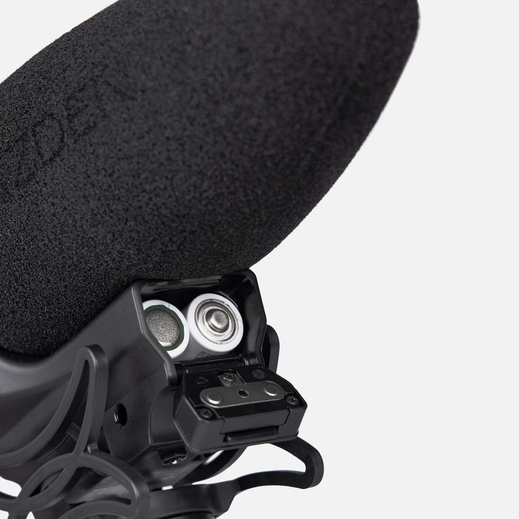 AZDEN K External Camera Unidirectional and Requires Two AA Shock and Windscreen SMX-30II Microphone, Stereo/Mono Switchable, Superdirectional,