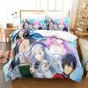 אנימה Seirei Gensouki סט מצעים בנים בנות כיסוי שמיכה בגודל קווין סייז כיסוי כרית מיטת ילדים למבוגרים אופנה בית טקסטילextile