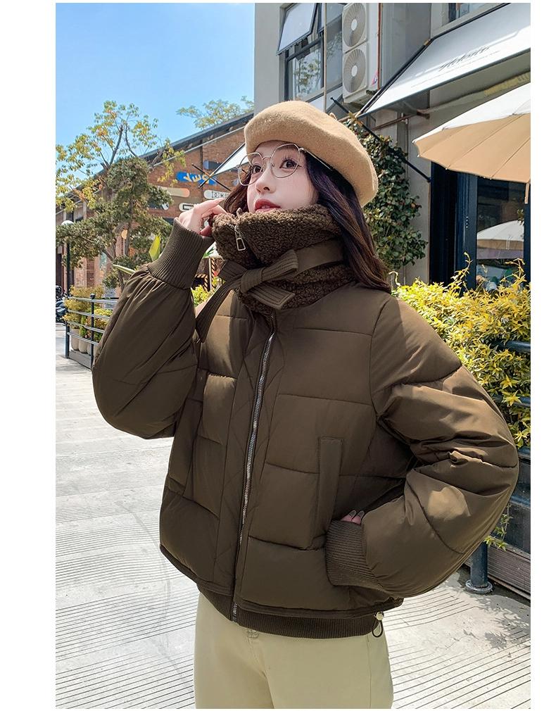 Women's Winter Thick Warm Down Jacket with Large Lapel