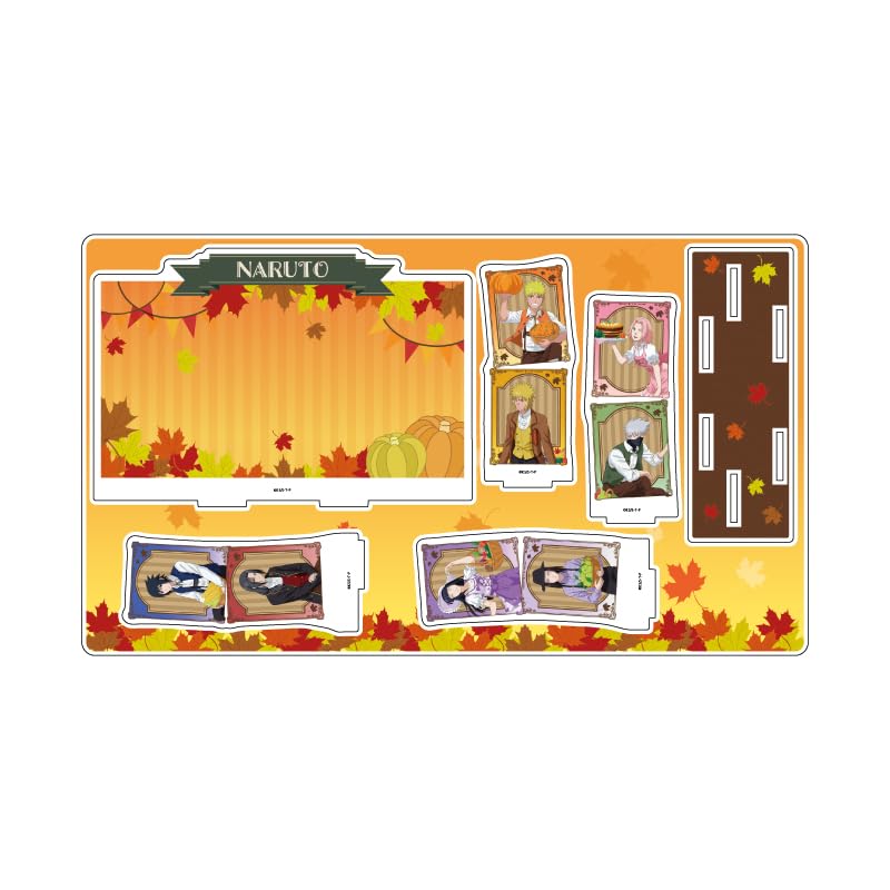 

NARUTO Shippuden 01 Group Design Harvest Festival ver. [Original Illustration] Premium Acrylic Diorama Plate
