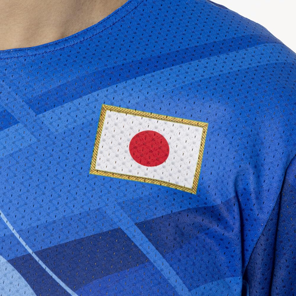 Mizuno Authentic Dry Aeroflow Training Short JAPAN MUGEN GRAPHIC Size 22 XS T-Shirt, Sleeve, Logo, Player-Inspired 32MABPA2, Unisex,