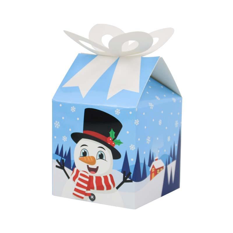Christmas Candy Box Christmas Gift Box Butterfly Box Large Happy Candy Box Apple Square Bottom Box
