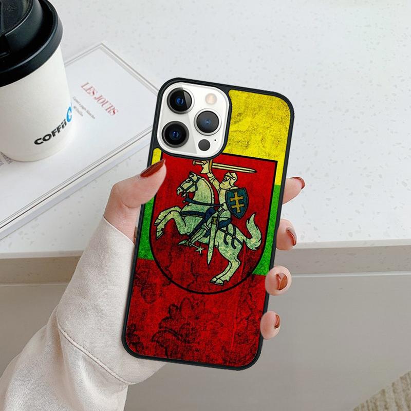Moderne litauische Flagge Handyhülle Für iPhone 17 Air 16 pro max 15 14 plus 12 13 Hülle Cover coque