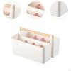 Cosmetic Storage Box Desktop Organizer Stationery TV Remote Holder for Home