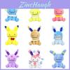 Urocza pluszowa zabawka lalka Eevee Pikachu z odwracanymi Jolteon Flareon Espeon Vaporeon Sylveon