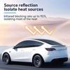 Vorgeschnittene Auto-Fenster-Sichtschutz-Tönungsfolie für Tesla Model Y   -2024 Auto-Aufkleber Folien Keramik Solar UV-Schutzfolien