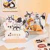 Coil Binding Cat Dog Desk Calendar Creative Daily Planning Supplies Portable Calendar  Office Use
