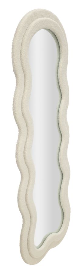 Wandspiegel Teddy Creme Cm 60X4X160