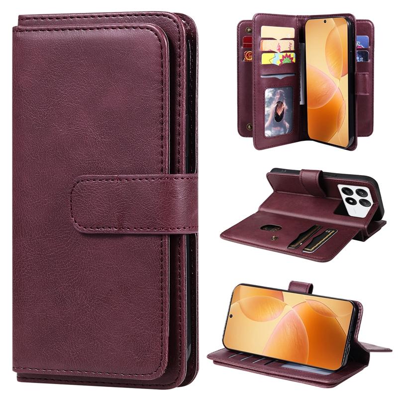 For Oppo Realme C67 4G Zipper Style Wallet Phone case Bag, for Moto G84/G54/G14 Stand PU Case with Card Pockets