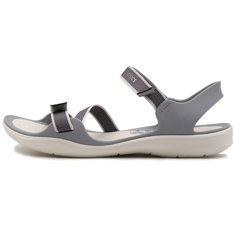 Crocs Swifwater Webbing Casual Sandals Women sandals Smoke-Grey 204804-0CT 34-35