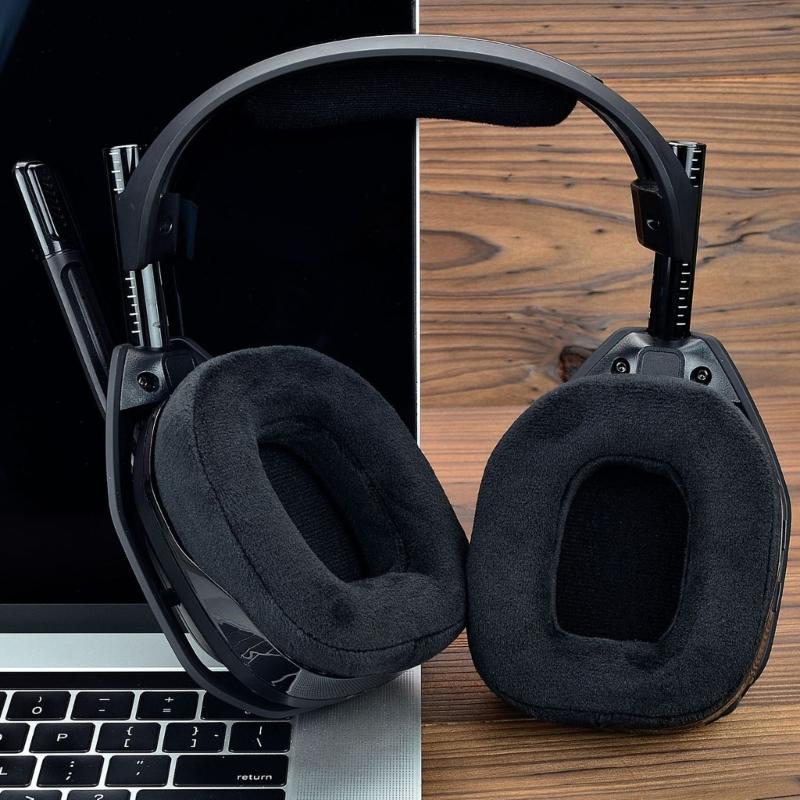 2x Pernițe Durabile pentru Urechi pentru Căști Astro A40TR, Manșoane, Pernițe pentru Urechi Ușor de Înlocuit, Manșoane, Husă, Pernă pentru Bandă de Cap