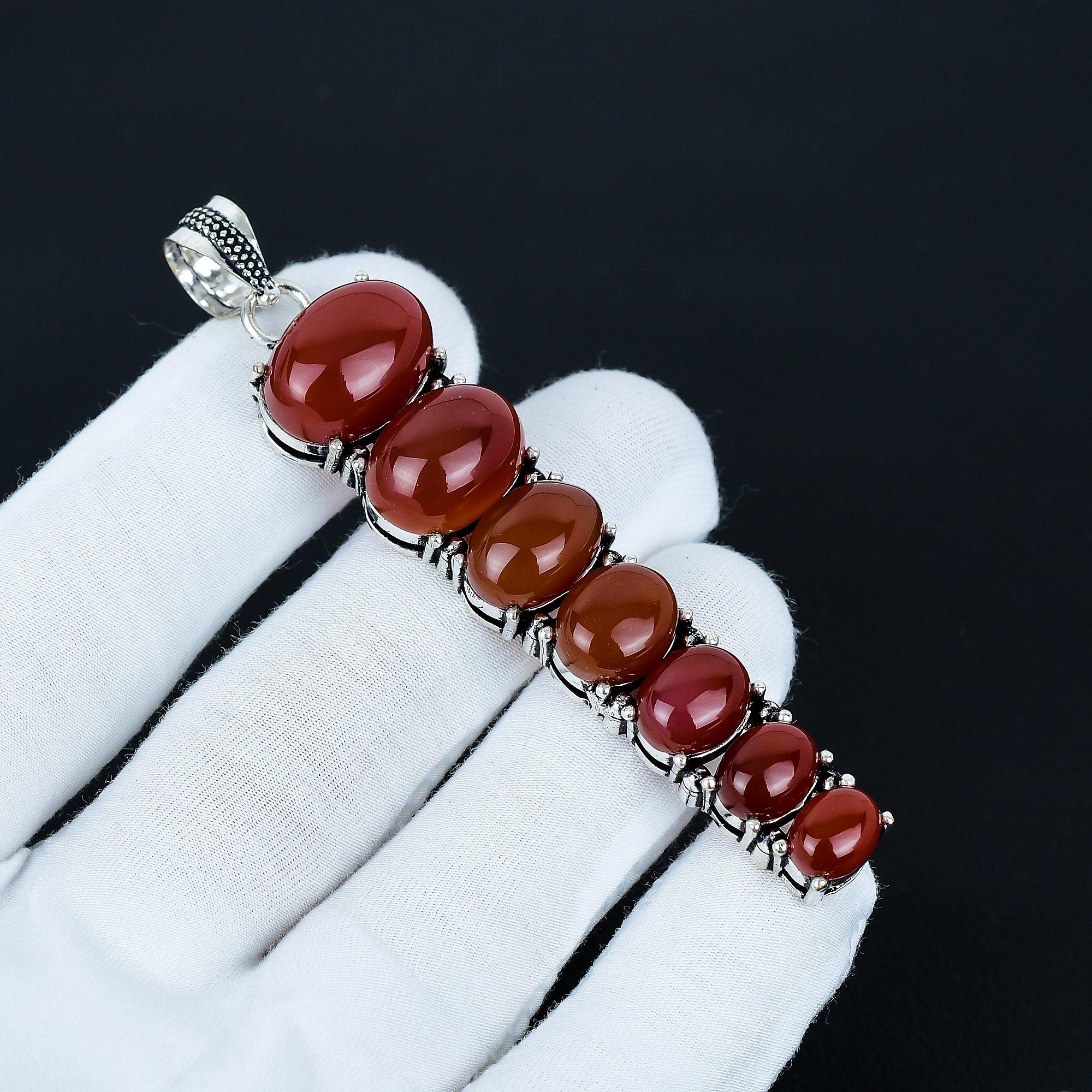 

Кулон из сердолика, Кулон из стерлингового серебра 925 пробы, Кулон ручной работы, Антикварный кулон, Кулон с сердоликом, Подарок на День святого Валентина 3.14 красный