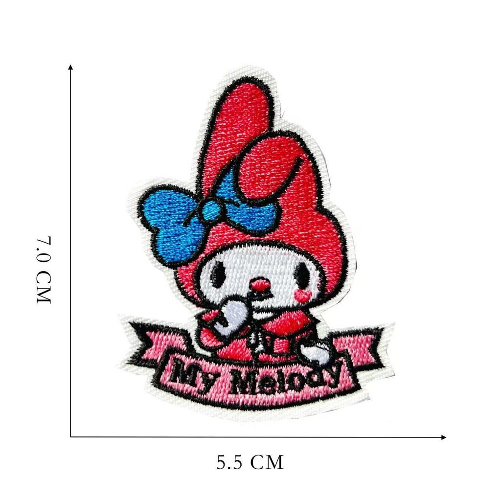 Melody Yugui Dog Creative Computer Embroidery Cloth Sticker Diy Patch Handbook Clothing Accessories