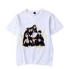 2026 Fashion KPOP Printed Short Sleeve Y2K T-shirt For Men Women Summer Casual T-shirts Creative Personalized Tee Tops
