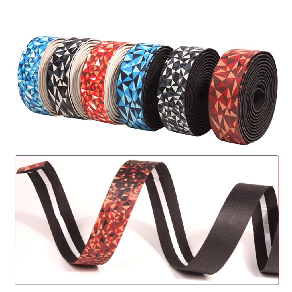 2Pcs Road Bikes Handlebars Tape NonSlip Shock Absorbings Handlebars Tape Cyclings Handle Wrap Cyclings Handlebars Tape