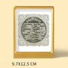 Hot Sale Hamsa Hand Blessing Frame Jewish Hebrew Home Decor Tabletop Metal Photo Frame