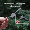 Neues 8-in-1 Outdoor-Multitool Faltbar Edelstahl Schlüsselanhängerwerkzeug Tragbares Survival-Werkzeug Bierflaschenöffner Schraubendreher Etc.