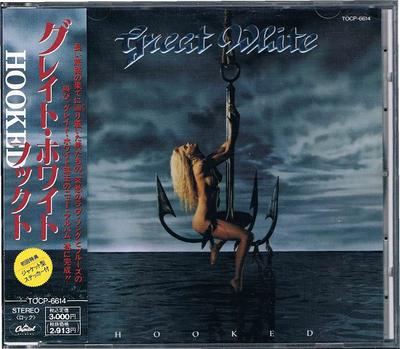 CD GREAT WHITE  Hooked TOCP6614 Capitol Records 2020 Japan Rock Used