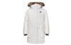 Down Jackets Women's White Hooded Moderate Other NPA46012-IV