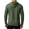 Felpa con cappuccio a maniche corte da uomo, magliette con cappuccio in cotone, felpe leggere