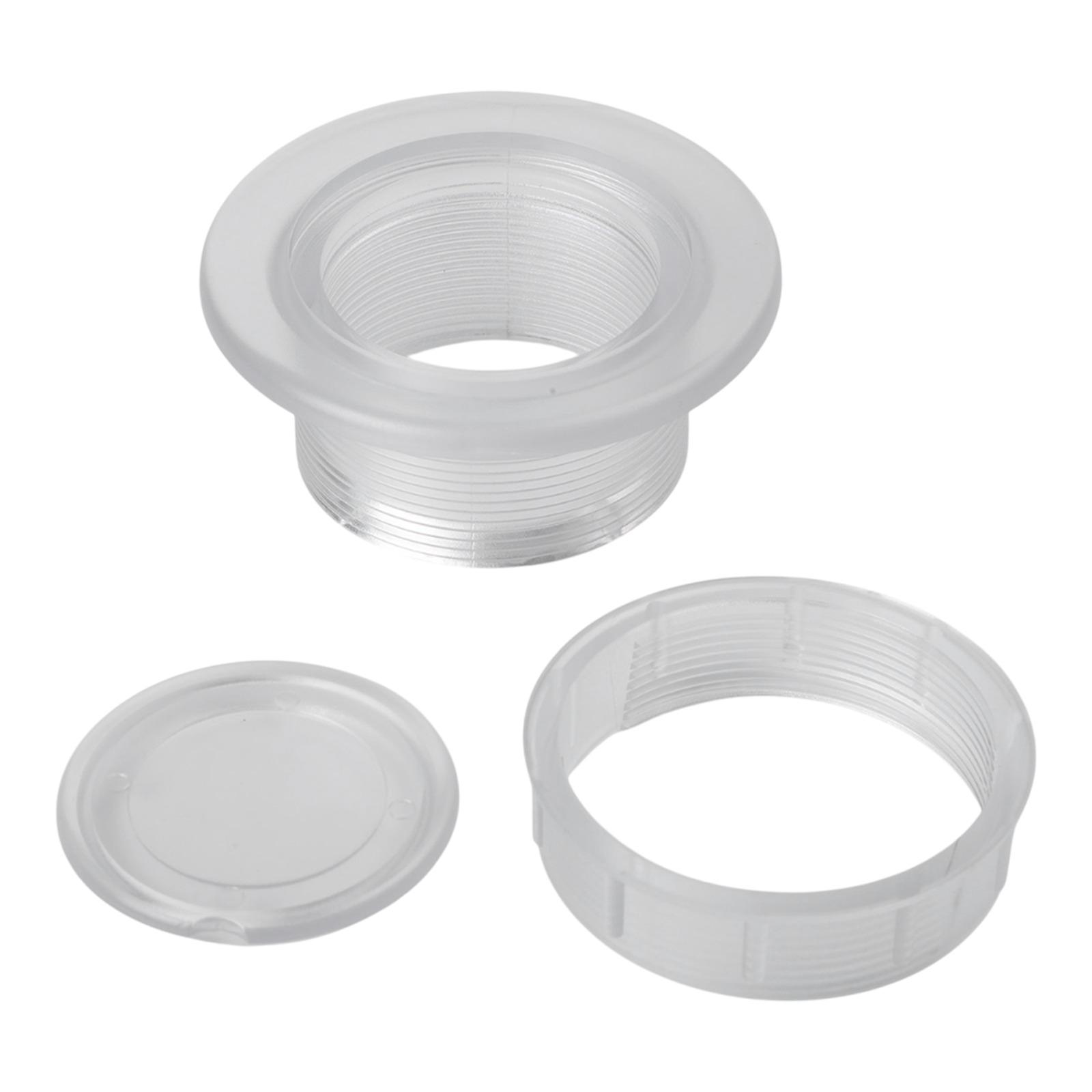 

Outdoor Table Accessory Patio Umbrella Hole Cover Flexible Plastic Construction прозорий